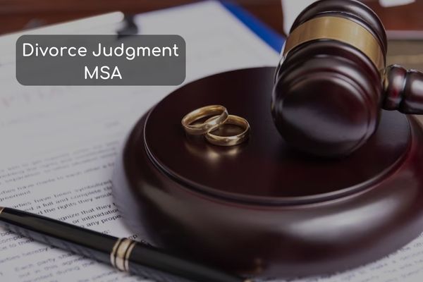 Divorce Judgment MSA 1