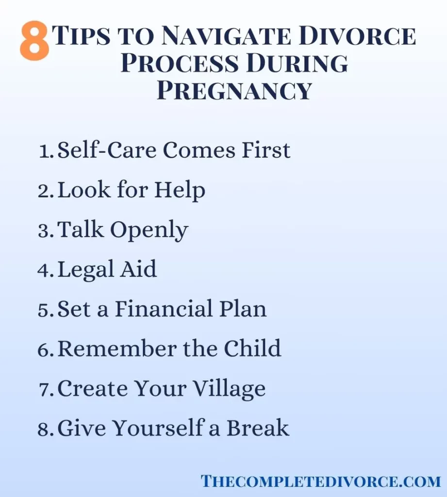 8 Tips to Start Divorce Process During Pregnancy