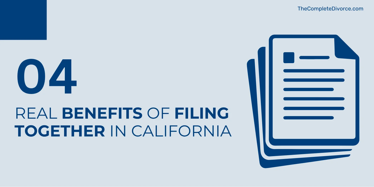 4 Real Benefits of filing together in California