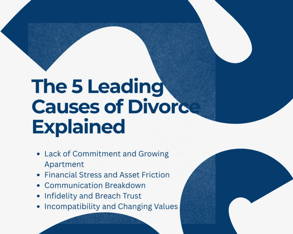 The 5 Leading Causes of Divorce Explained